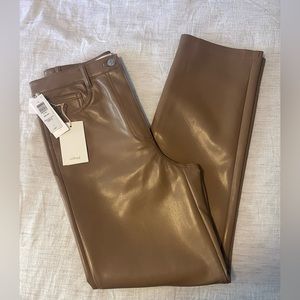 Aritzia— Wilfred The Melina leather pants